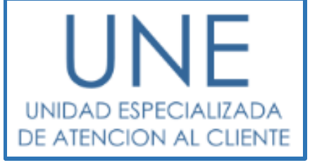 UNE — Unidad Especializada de Atención al Cliente